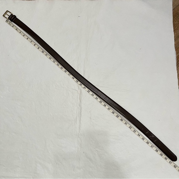 Coach Brown Leather Belt - Picture 11 of 12